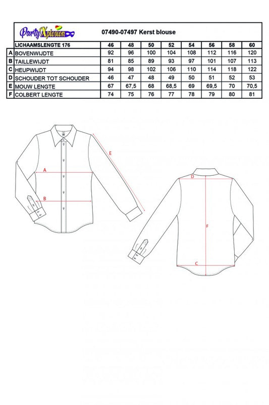 Kerst Blouse