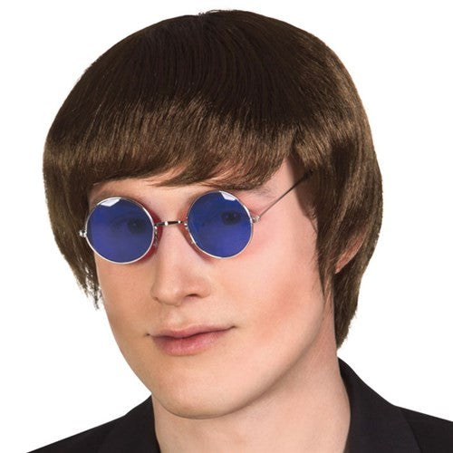 Bril Hippie blauw
