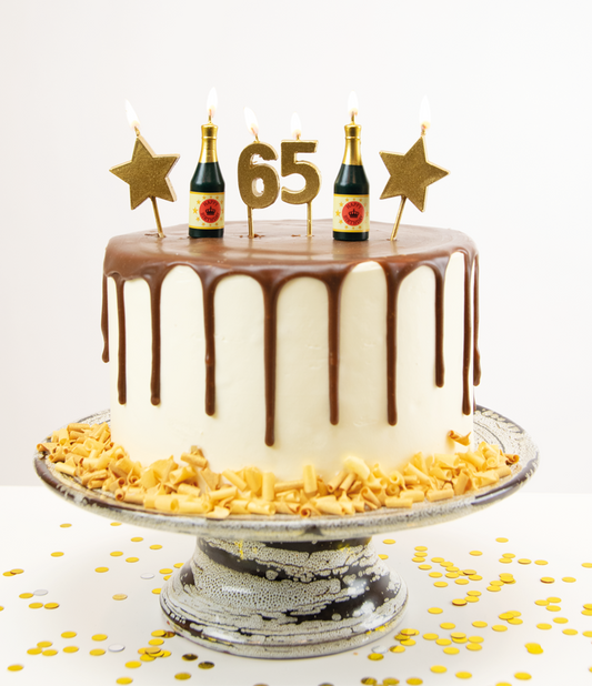 Taartkaarsjes 65 jaar