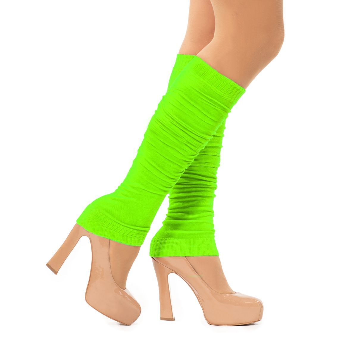 Beenwarmers Neon Groen