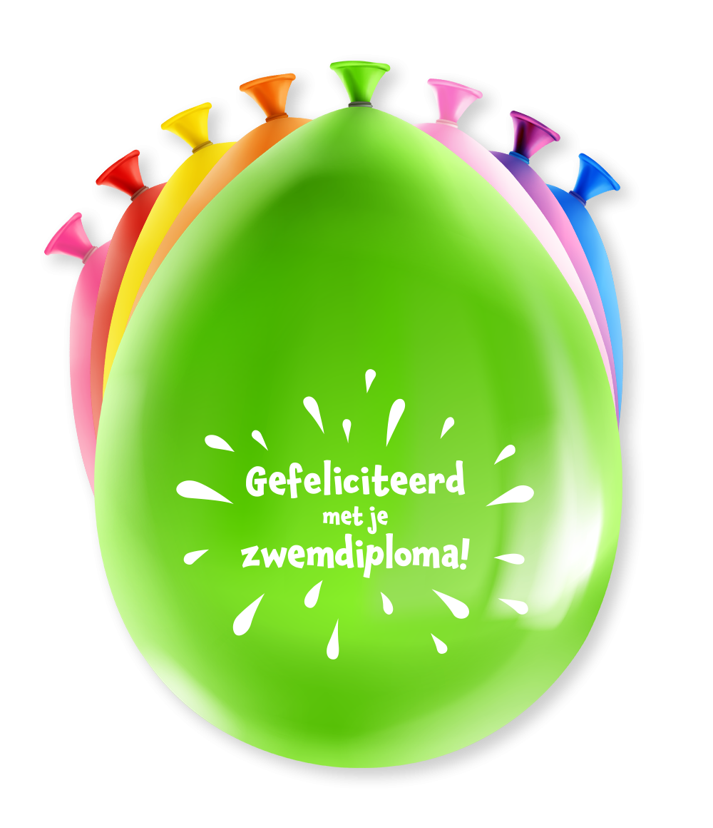 Ballonnen Zwemdiploma