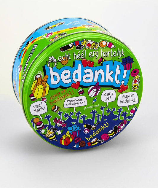 Snoeptrommel Bedankt
