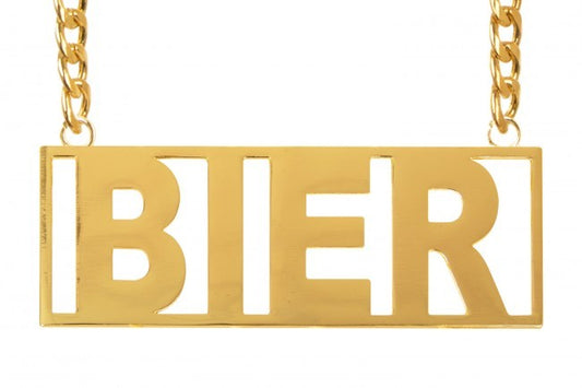 Ketting met hanger Bier
