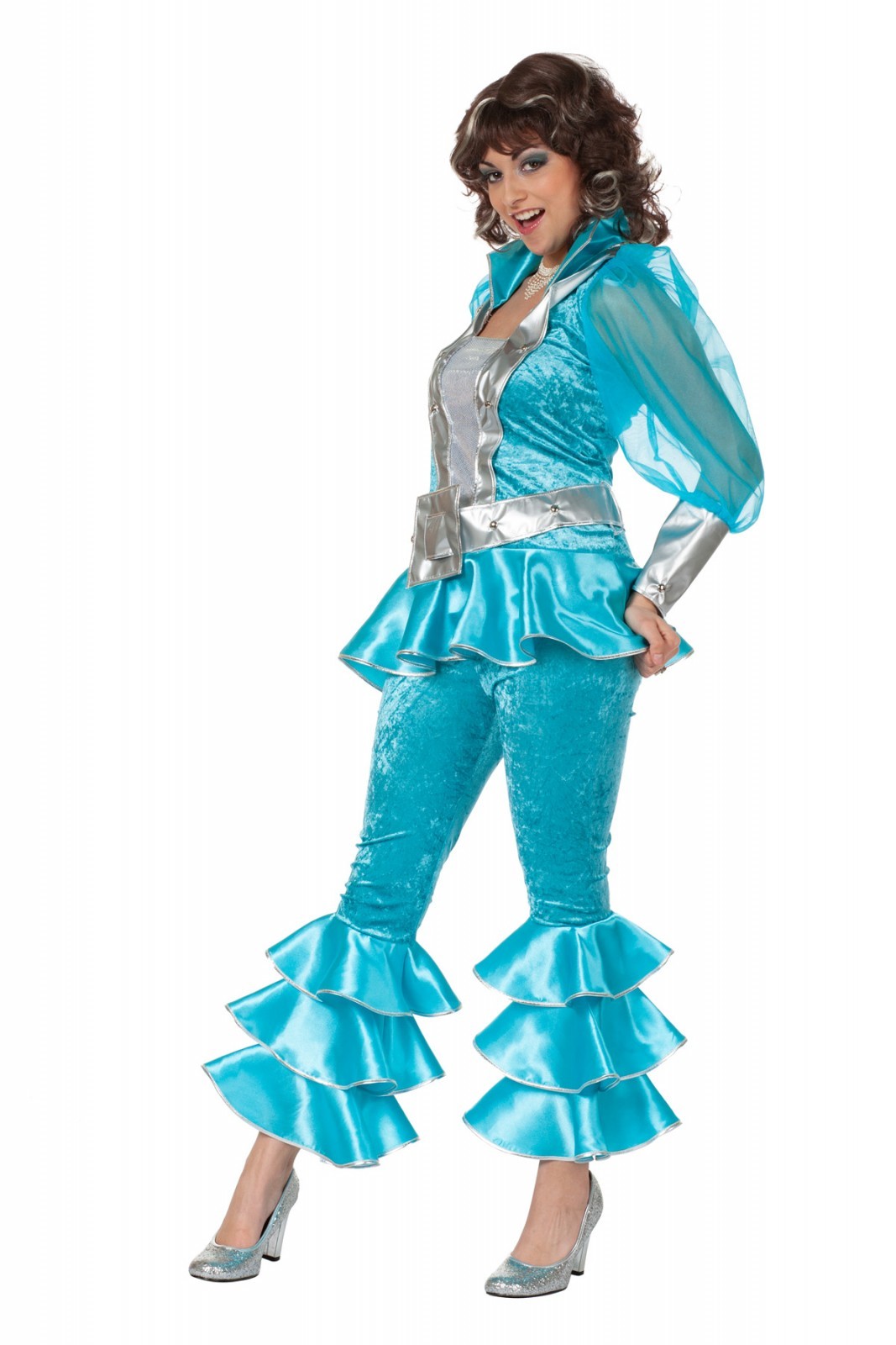 Mamma Mia outfit aqua