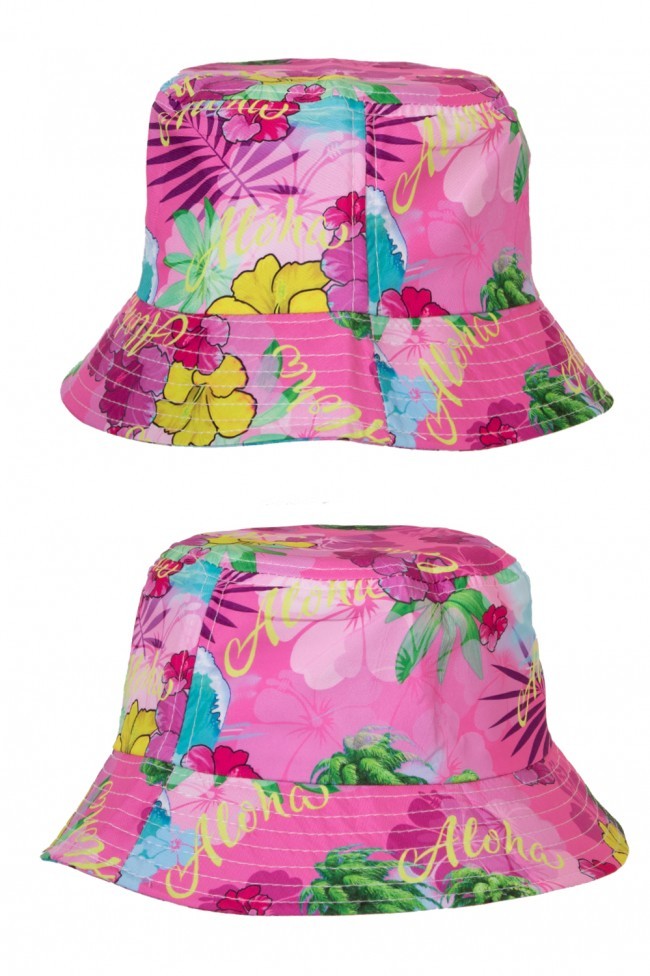 Hawaii Hoedje roze