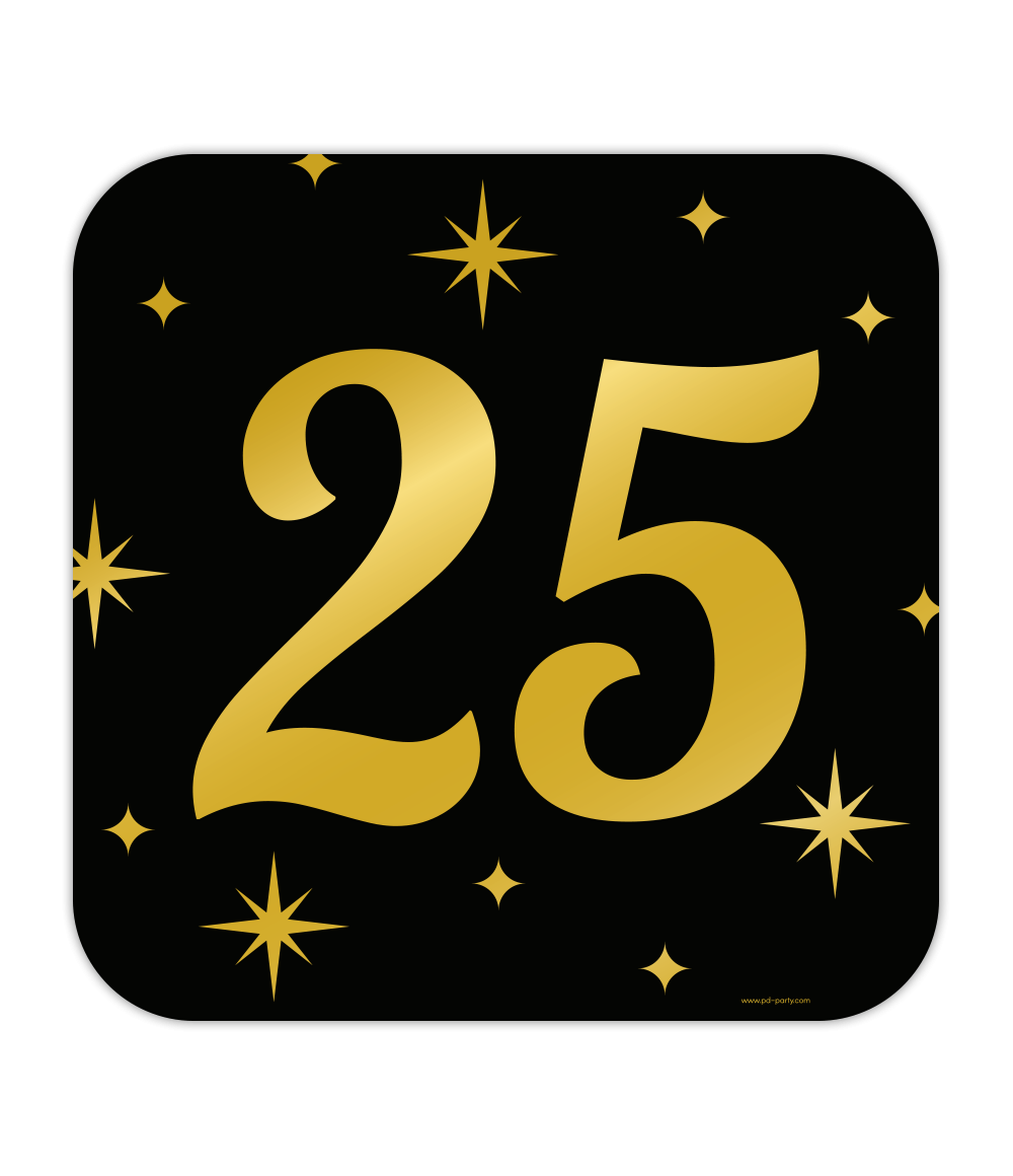 Huldeschild Classy Party 25 jaar