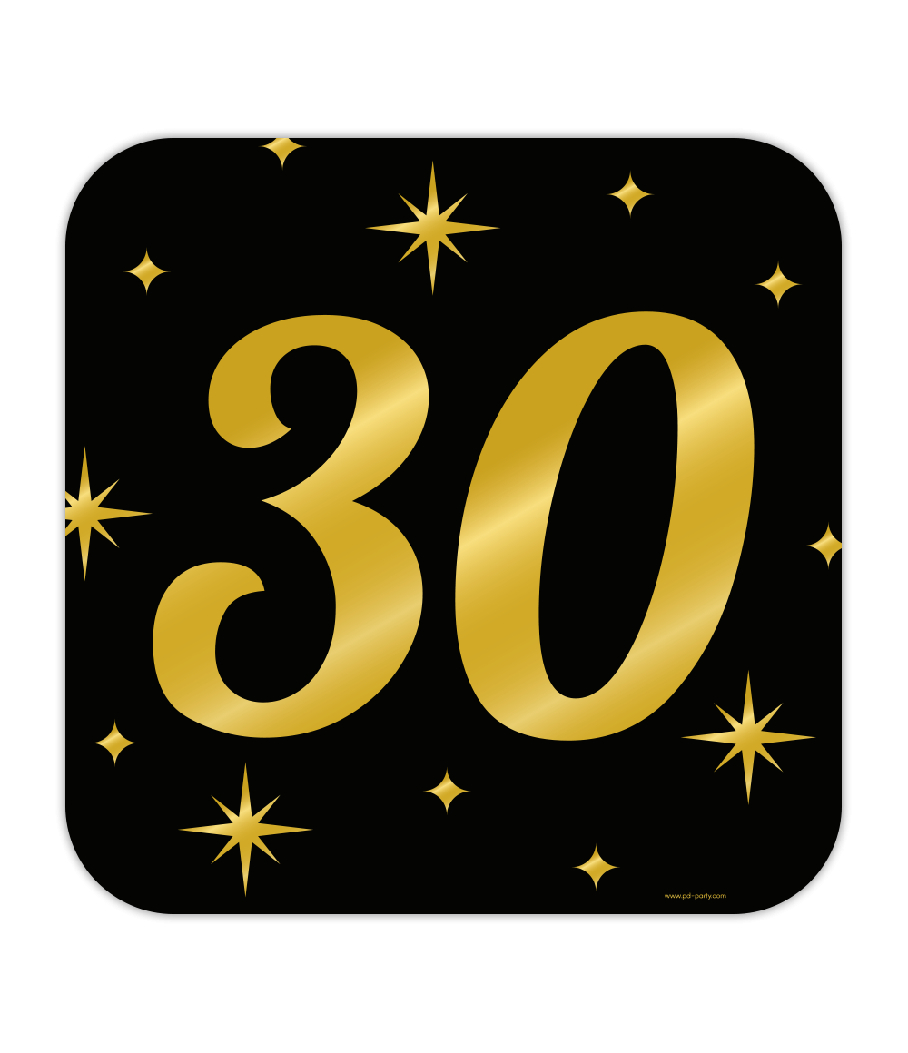 Huldeschild Classy Party 30 jaar