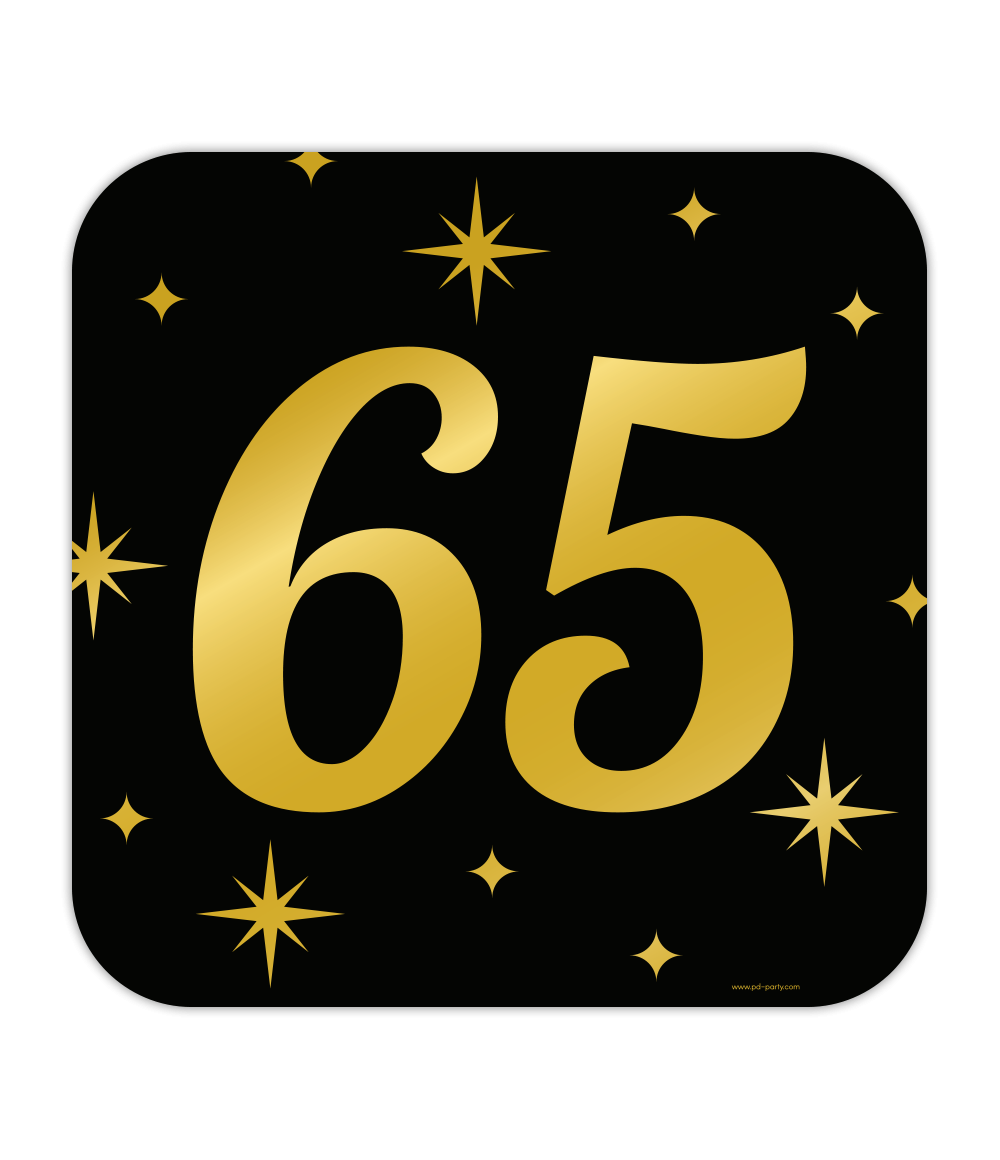 Huldeschild Classy Party 65 jaar