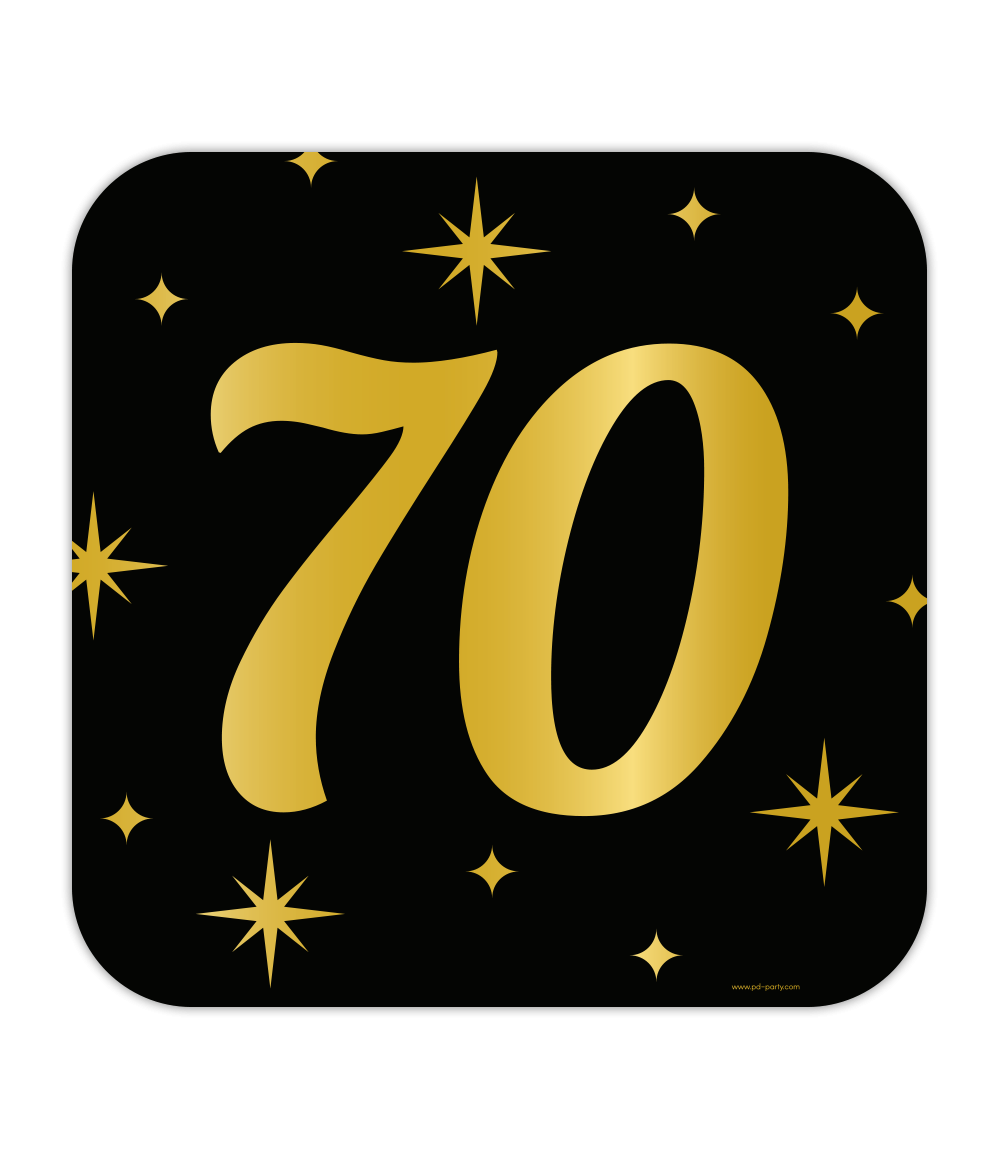 Huldeschild Classy Party 70 jaar