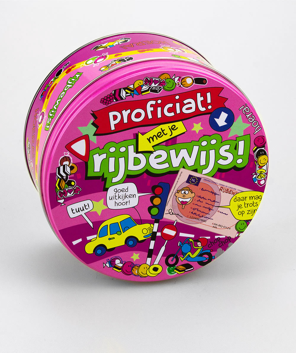 Snoeptrommel Rijbewijs