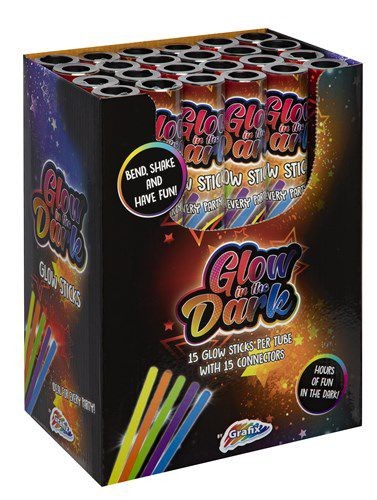 Glowsticks 15 stuks in koker