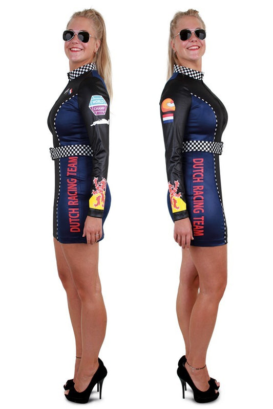Formule 1 jurkje Pitspoes