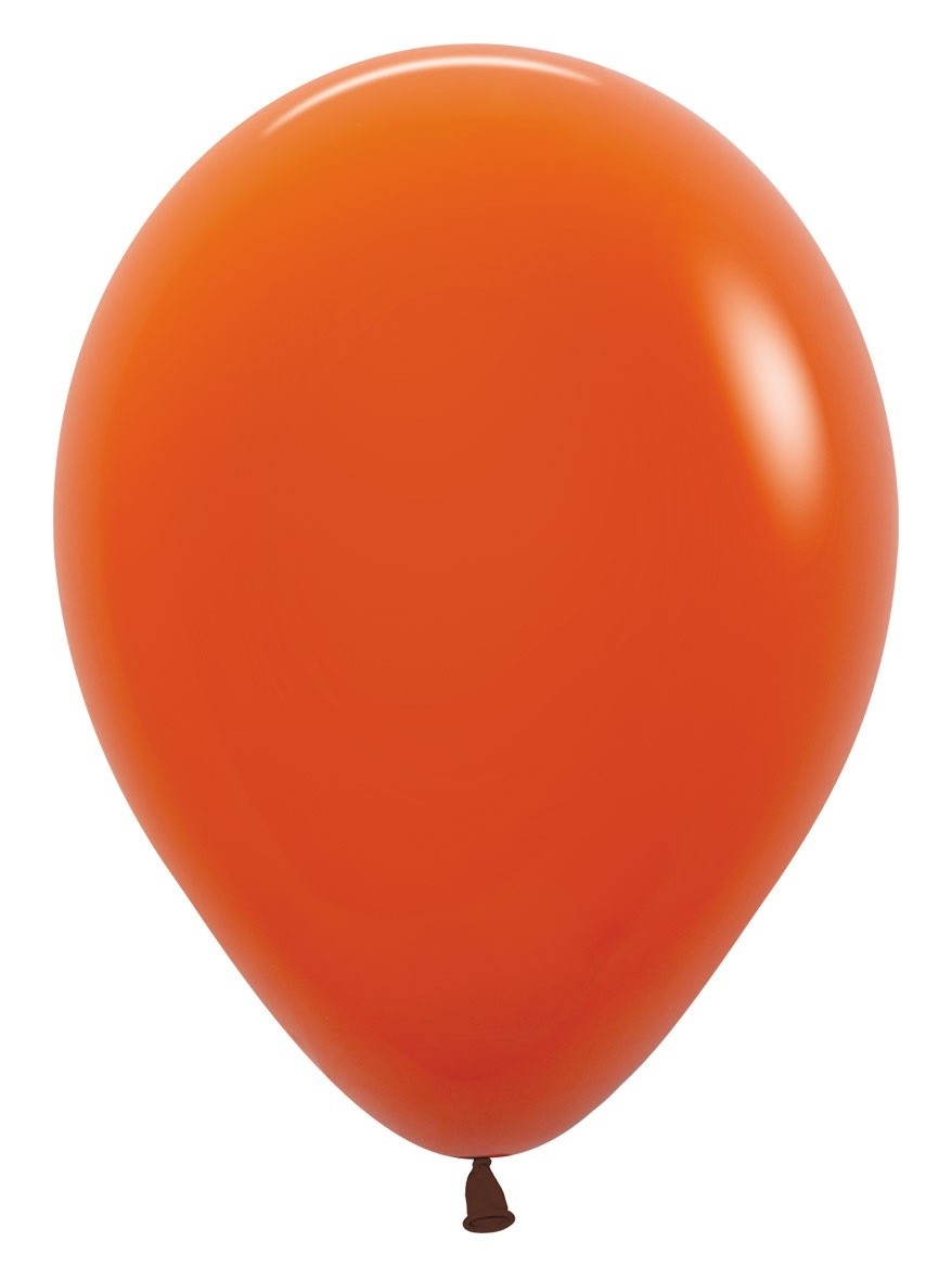 Ballon Fashion Sunset Orange 30cm