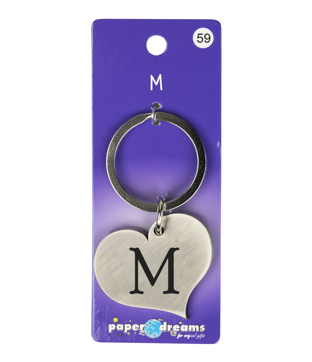 Hart sleutelhanger M
