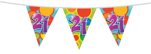 Vrolijke Vlaggenlijn 21 jaar