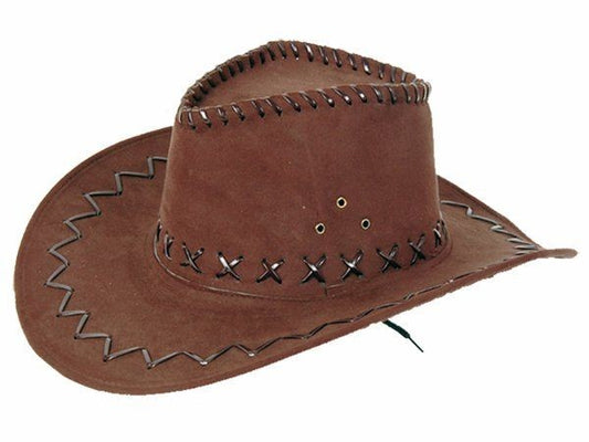 Cowboy Hoed donkerbruin