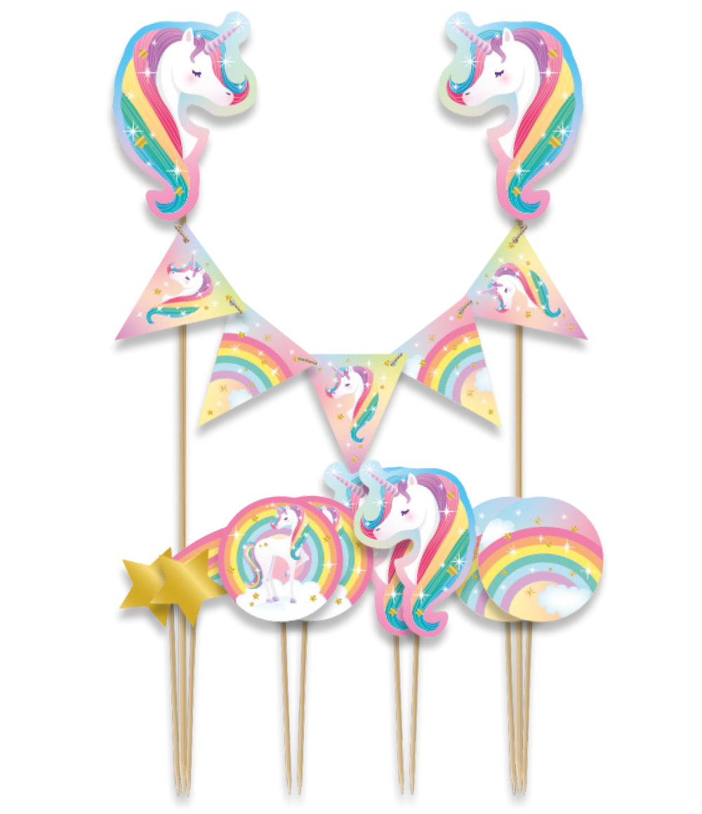 Taartdecoratie Unicorn