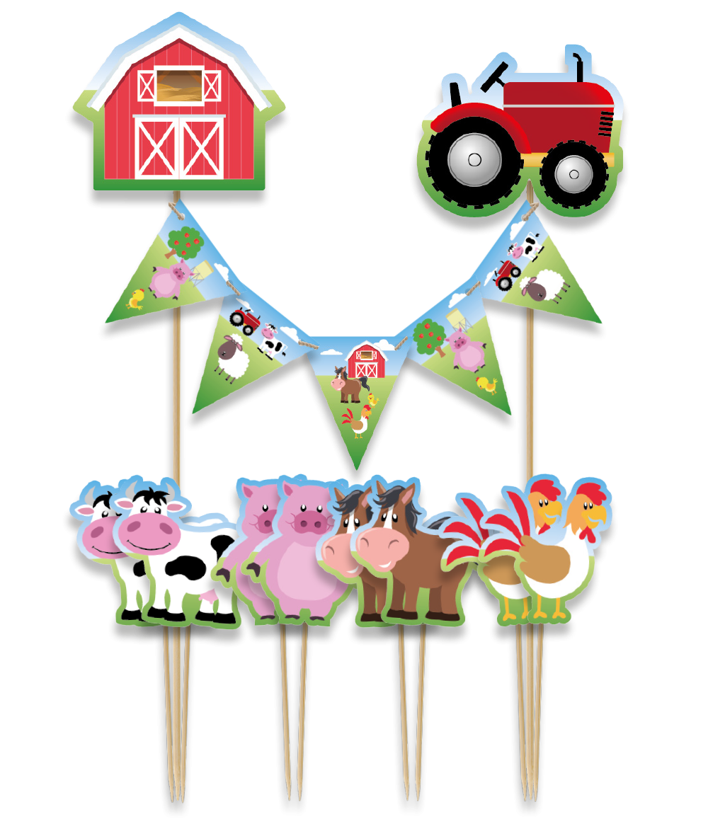 Boerderij Taartdecoratie