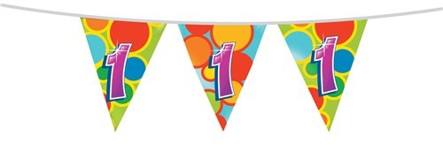 Vrolijke Vlaggenlijn 1 jaar