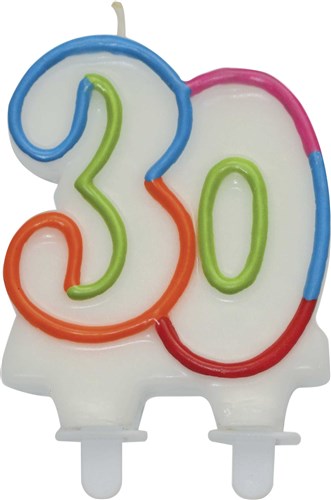 Cijferkaars 30 jaar