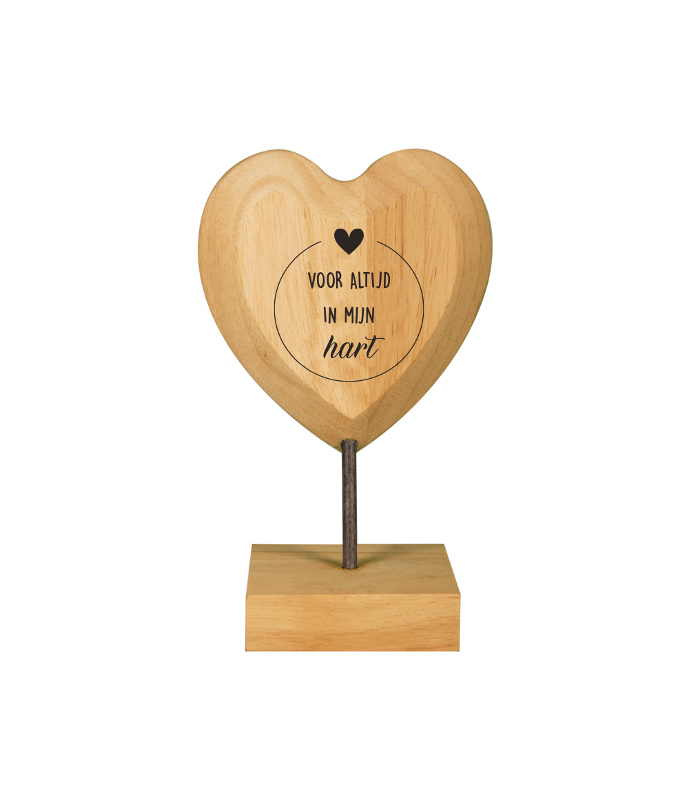 Wooden Heart Altijd in mijn Hart