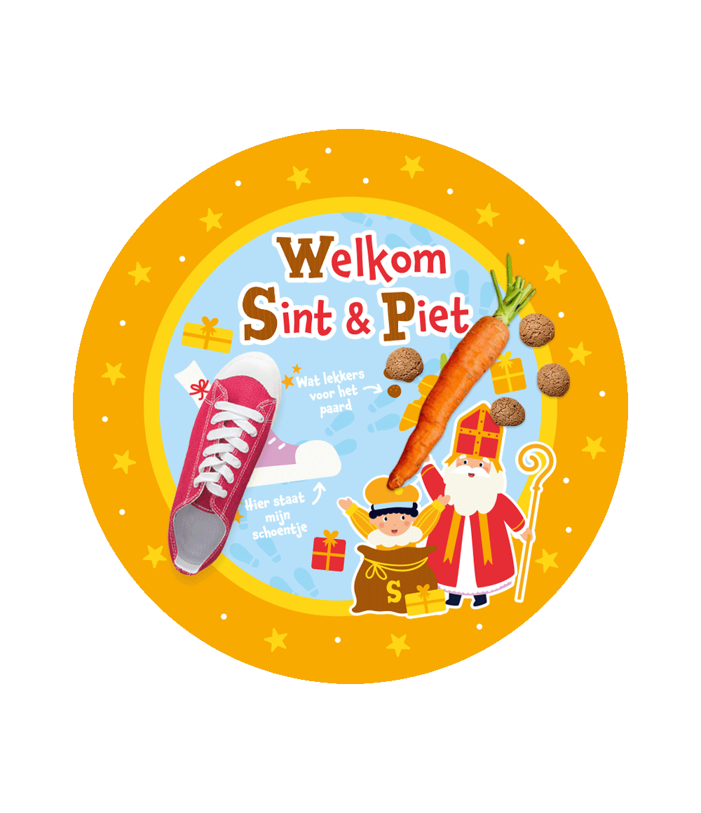 Sinterklaas Schoenzetmat