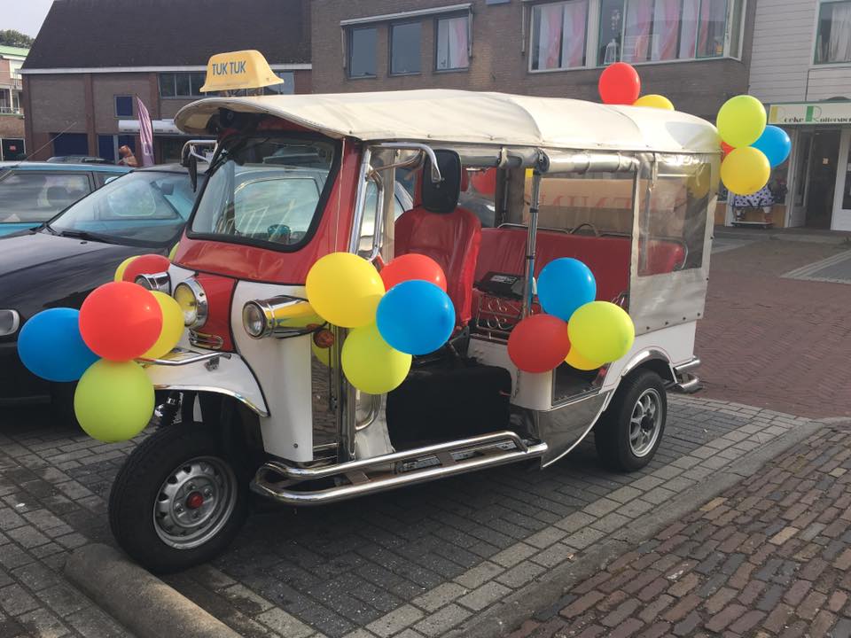 Ballon Trossen met lucht