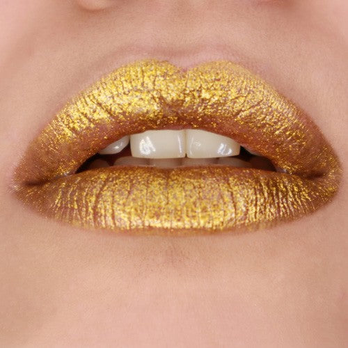 Grimas Lipstick Metallic Pure Stick bruingoud