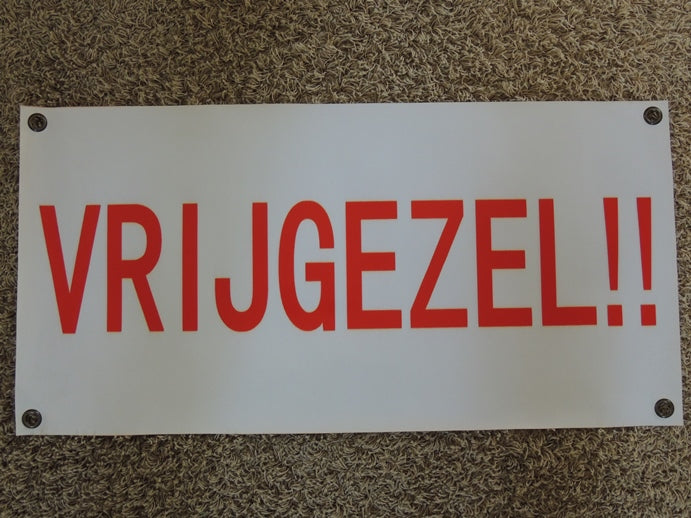 Banner Vrijgezel