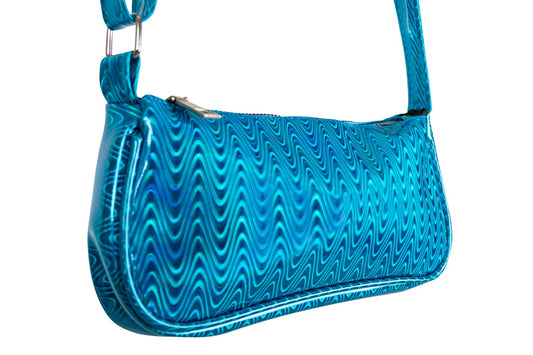Tasje Slam Glam Turquoise