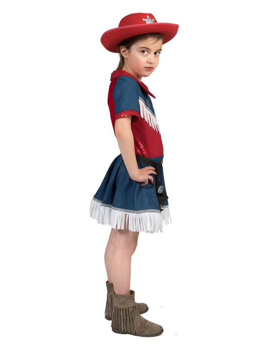 Cowgirl Jurk maat 164