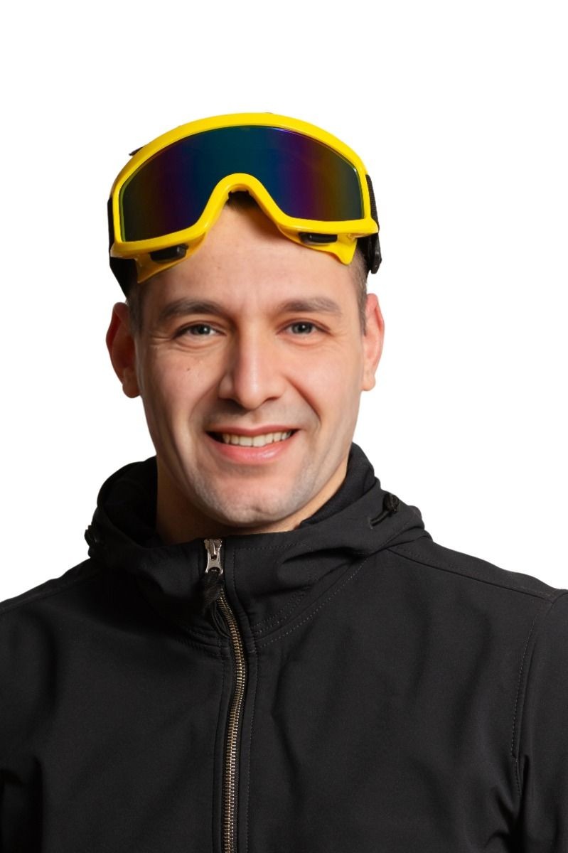 Ski Bril Geel