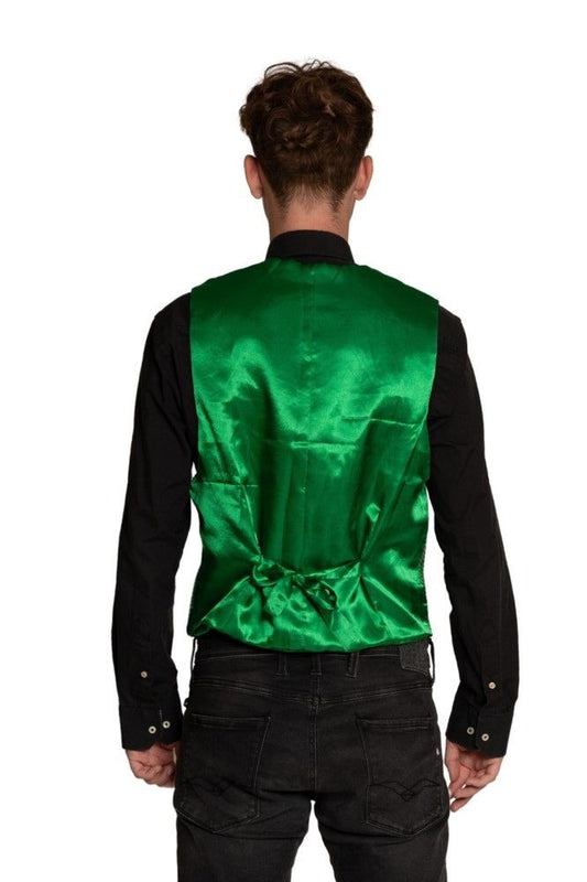Gilet met Strik groen