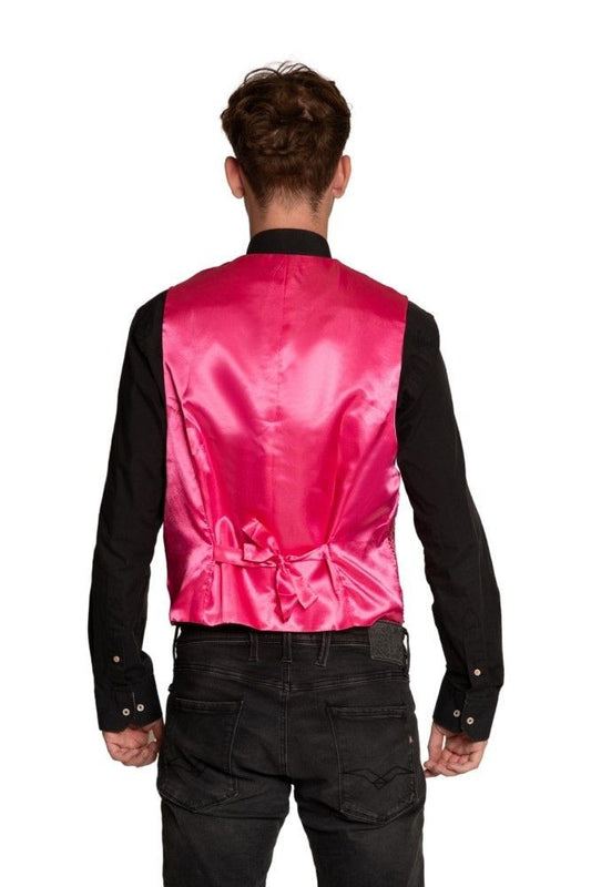 Gilet met Strik roze