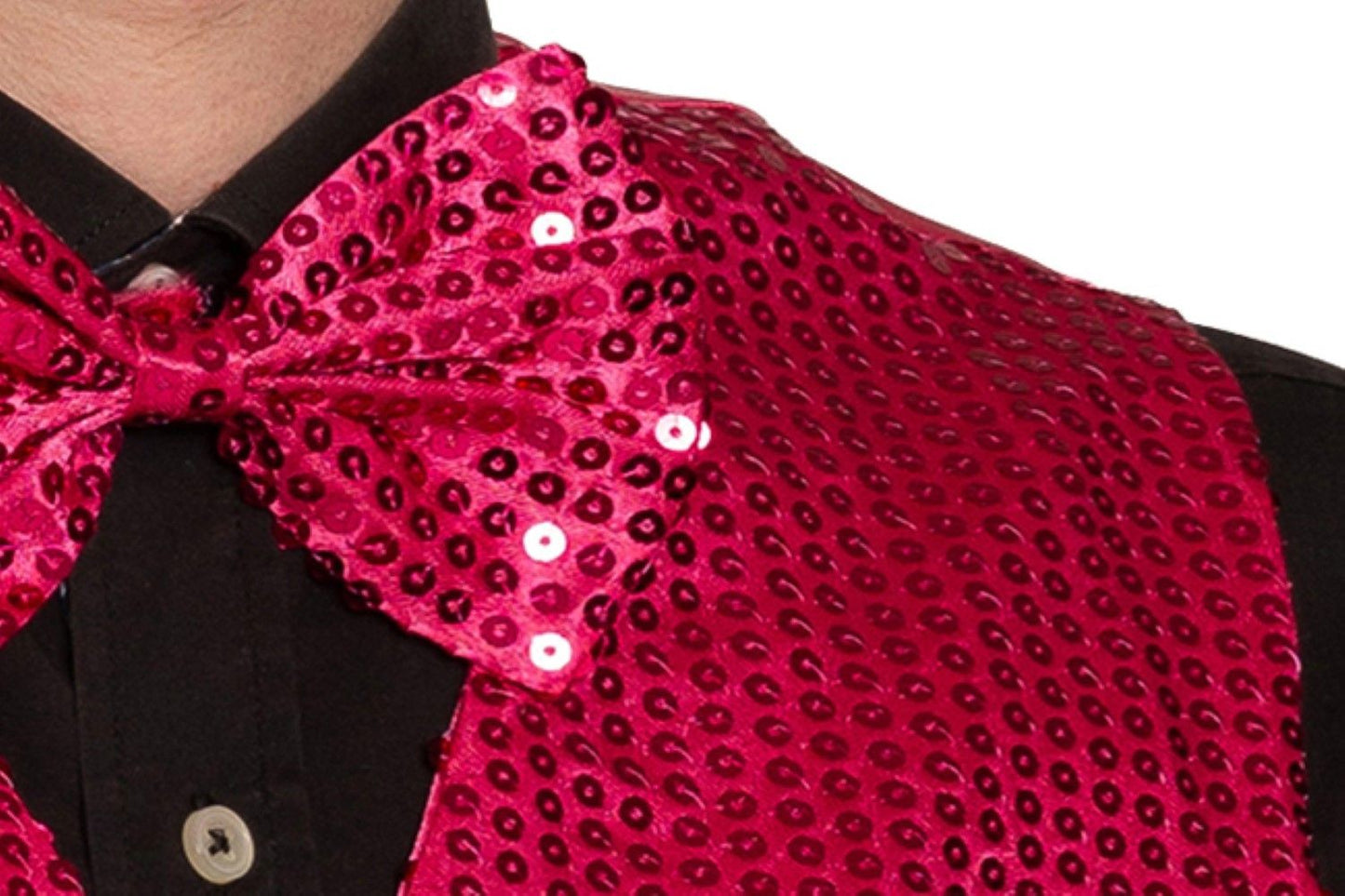 Gilet met Strik roze