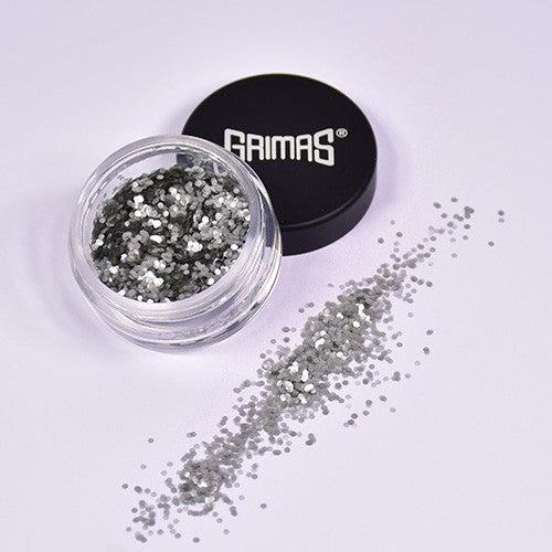 Grimas Cosmetic glitter Bio grof Zilver