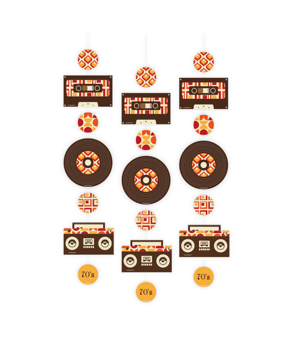 Hang Decoratie 70s