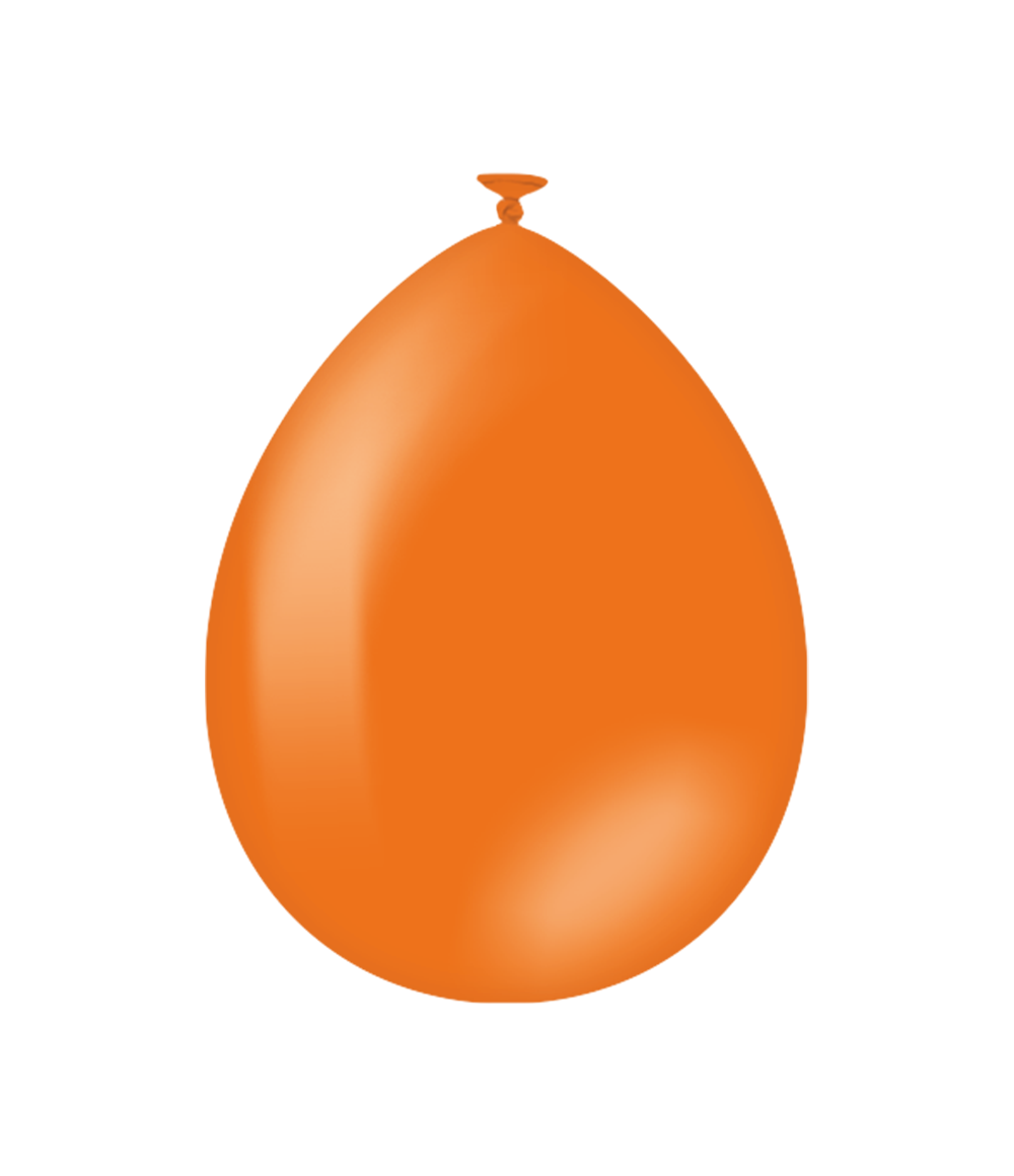 Ballonnen Oranje 30cm (50st)