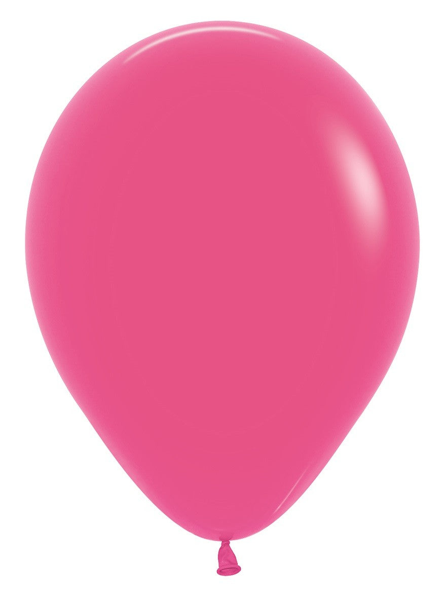 Ballon Fashion Fuchsia 12cm