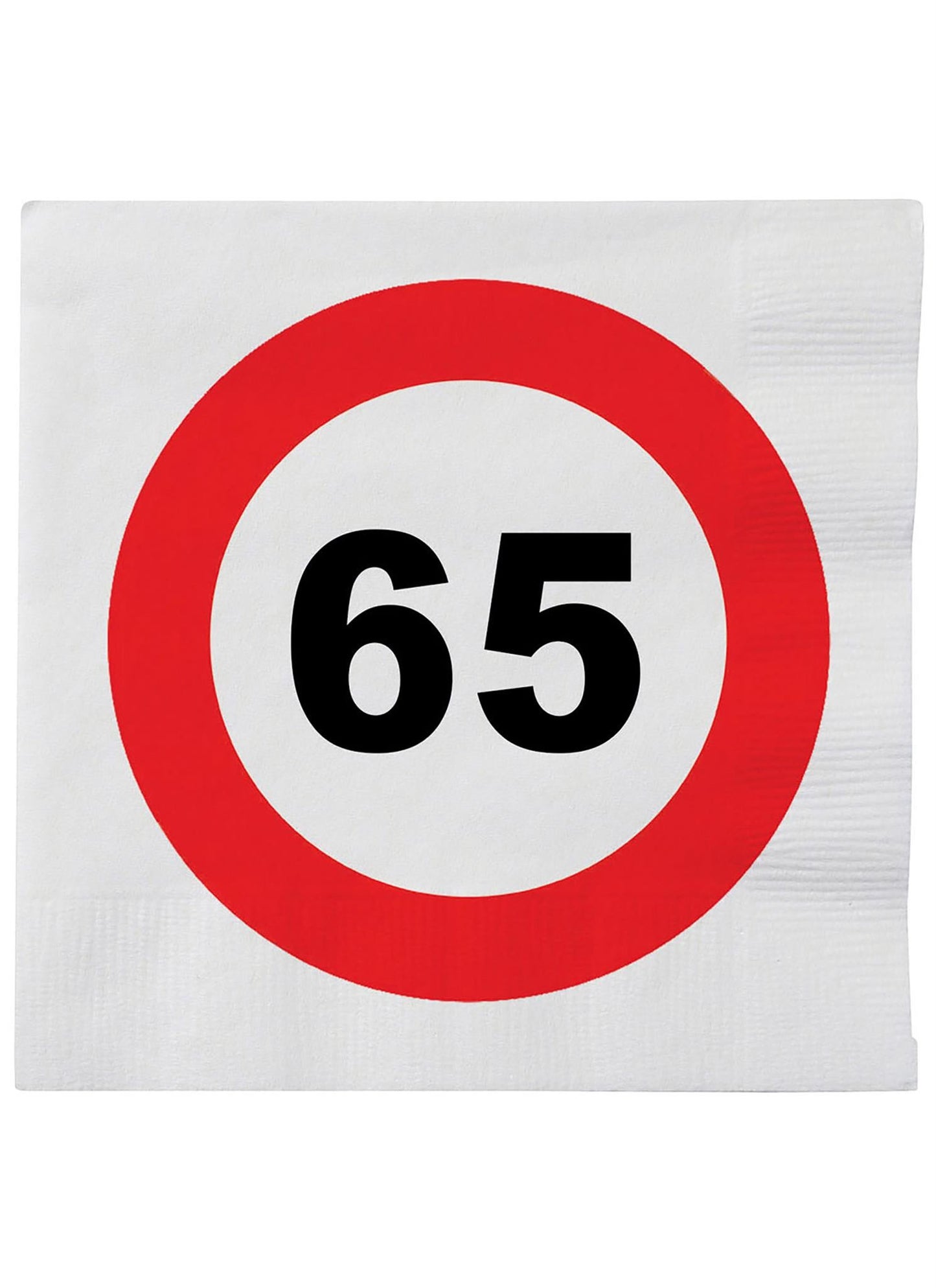 Servetten 65 jaar