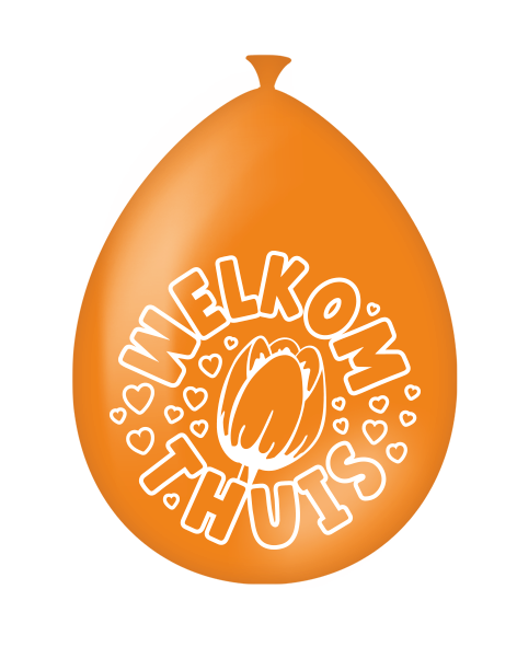 Ballonnen Welkom Thuis