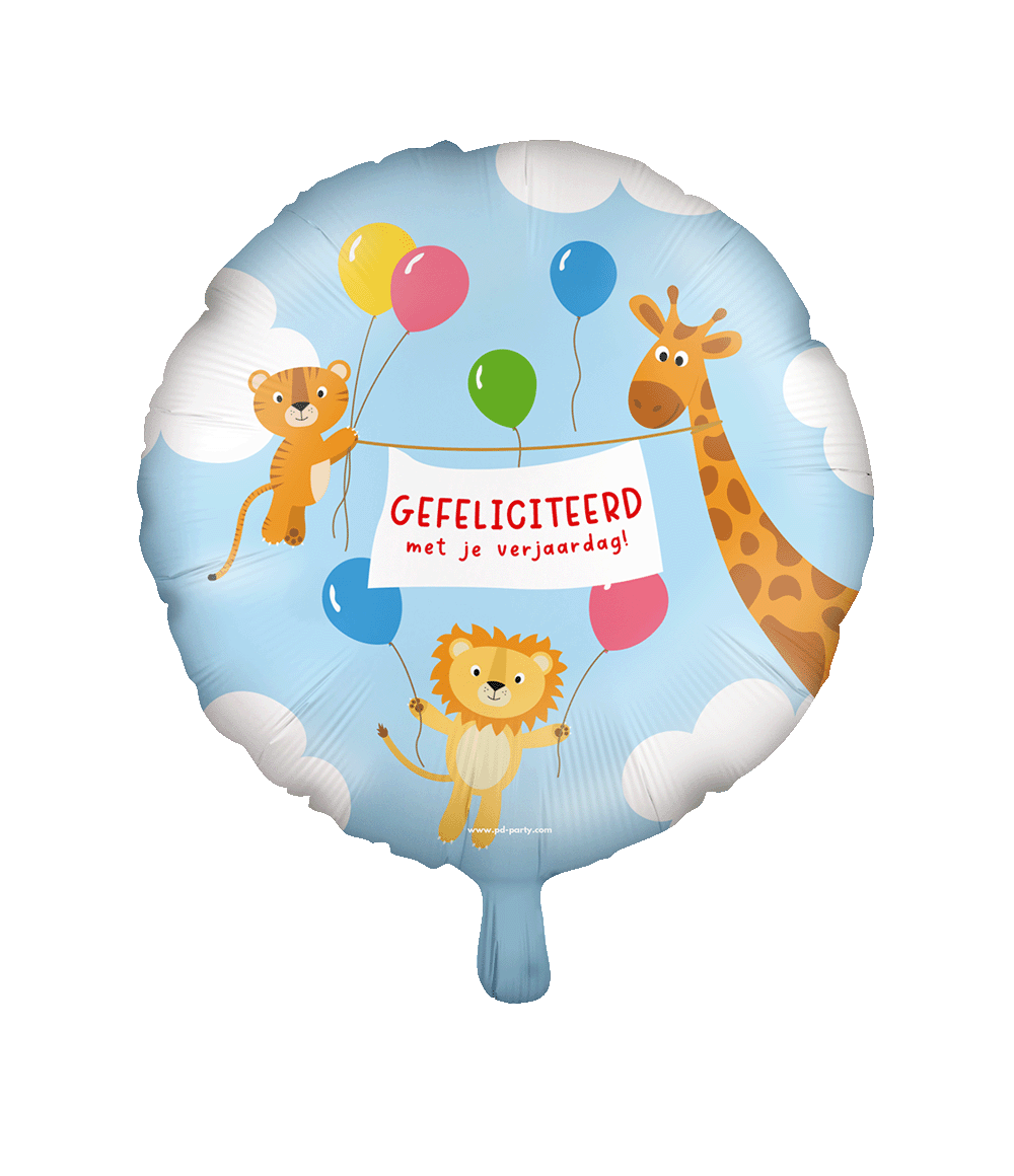 Folieballon Gefeliciteerd met je Verjaardag