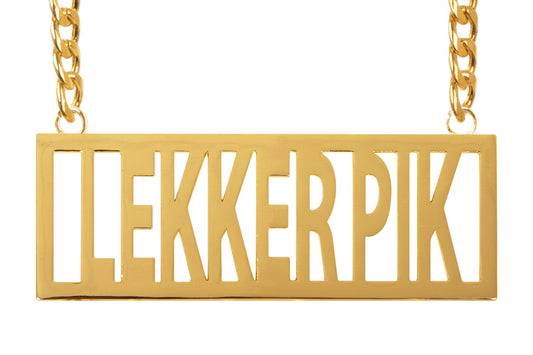 Ketting met hanger Lekker Pik
