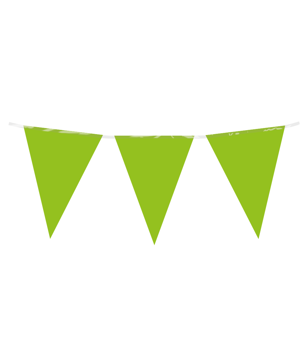 Vlaggenlijn Licht Groen