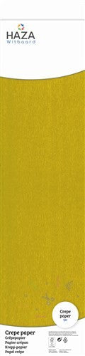 Crepe papier Goud