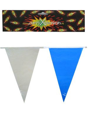 Vlaggenlijn Blauw Wit