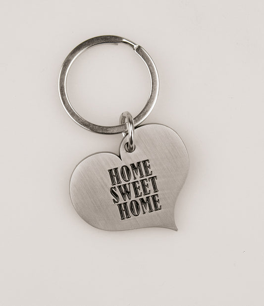 Hart sleutelhanger Home Sweet Home