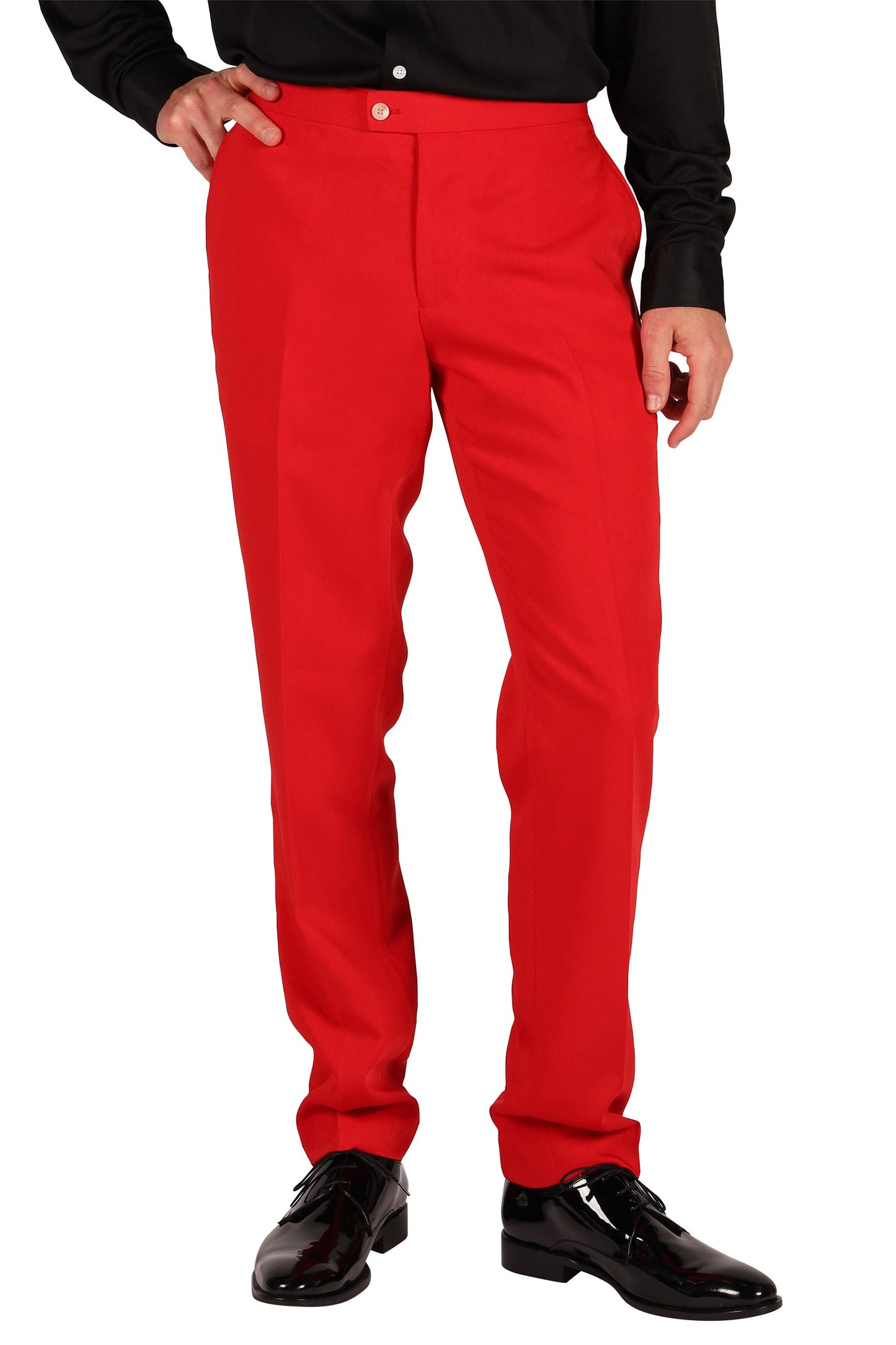 Heren broek Classic Style Rood