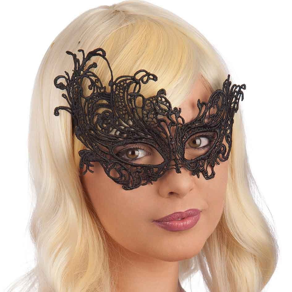 Oogmasker Zwart