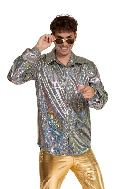 Disco Shirt zilver